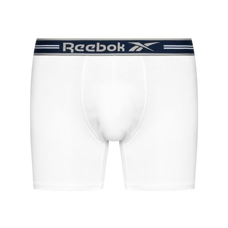 Reebok Mens Sports Trunk TOLAN 3P - vector navy/white/grey marl