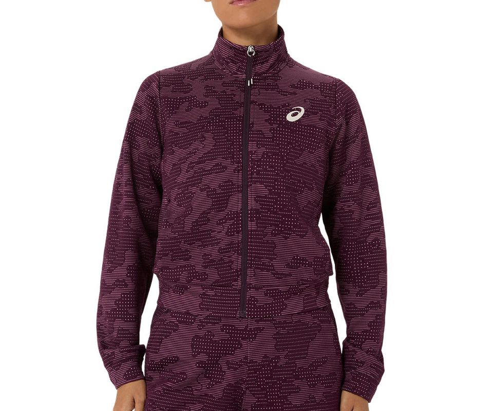 Damska bluza Asics Match - dark aubergine