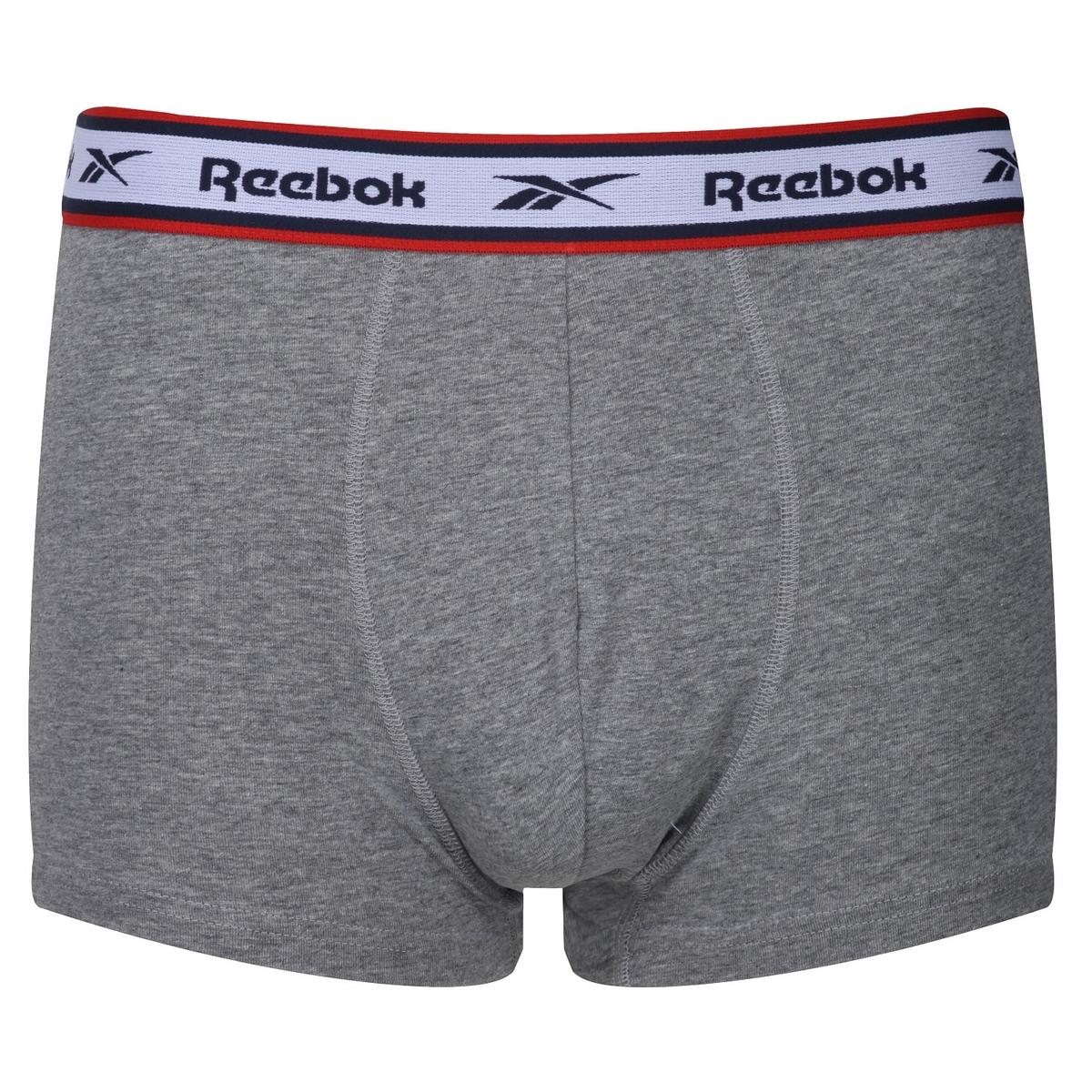 Reebok Mens Trunk YOSEF 3P - navy/red/grey marl