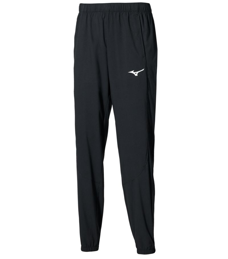 Męskie spodnie Mizuno Frontier Shadow Woven - black