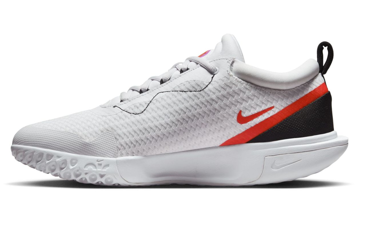 Nike Zoom Court Pro HC - white/picante red/black/fuchsia dream