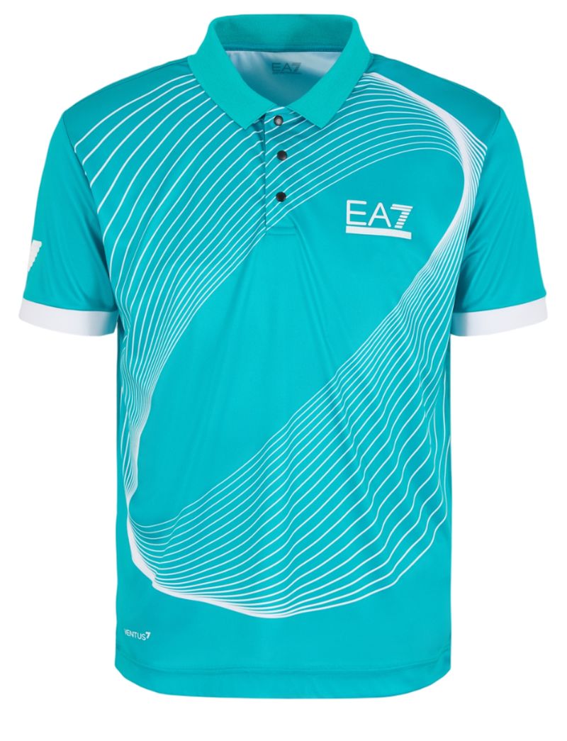 EA7 Man Jersey Polo Shirt EA7 Man Jersey Polo Shirt