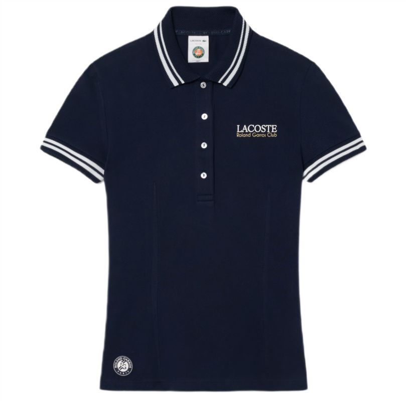 Lacoste Roland-Garros Edition Petit Pique - navy blue Lacoste Roland-Garros Edition Petit Pique - navy blue