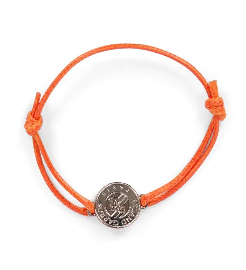 Roland Garros Logo Brazilian Bracelet - clay