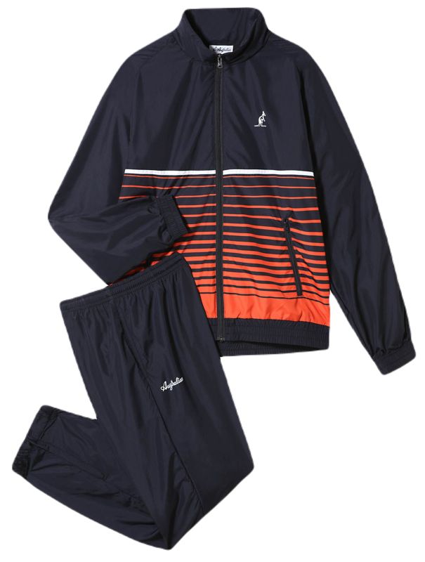 Australian Smash Tracksuit With Lines - blu navy Australian Smash Tracksuit With Lines - blu navy
