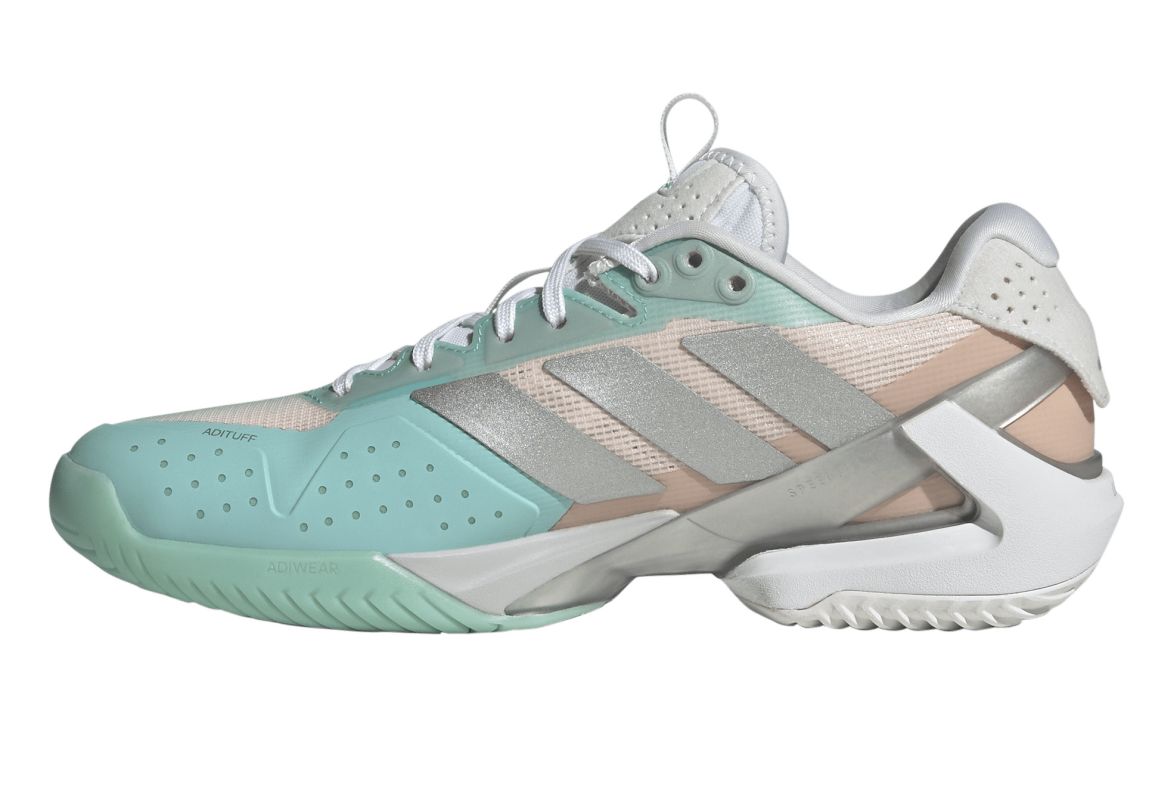 Adidas Adizero Ubersonic 5 W - flash aqua/silver metallic/blush pink