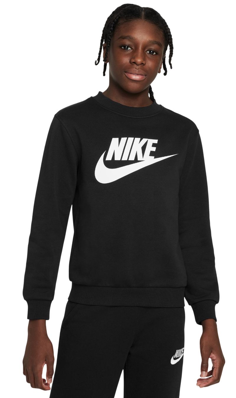 Nike Kids Sportswear Club Fleece - black/white 