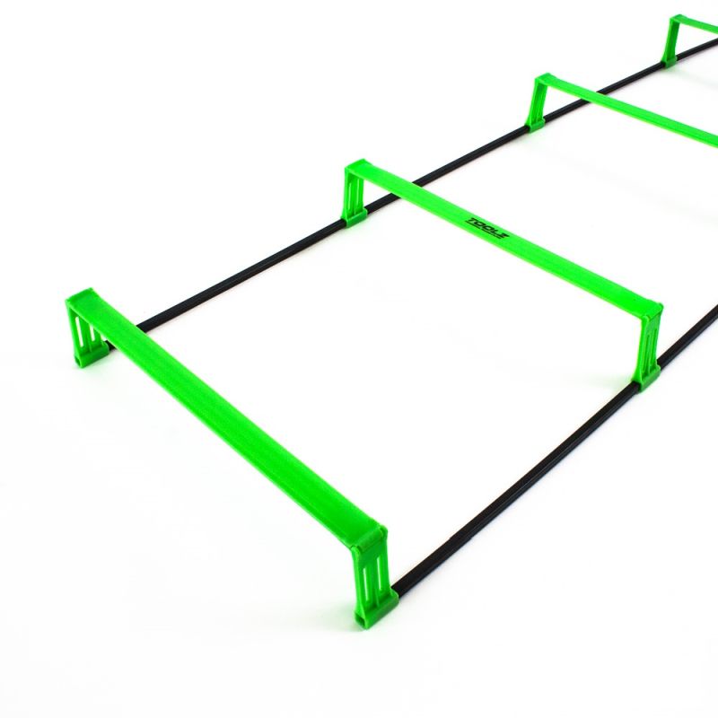 drabinkagreen Toolz Coordination Ladder with Hurdles 2m