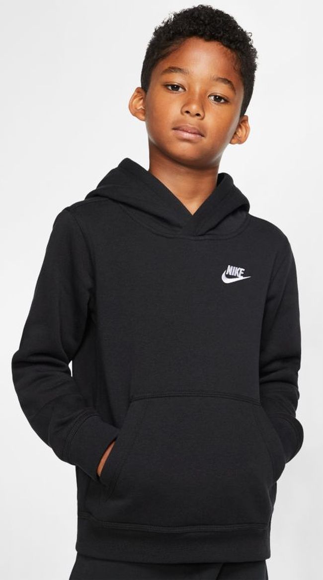 Nike Sportswear Club PO Hoodie B - black/white
