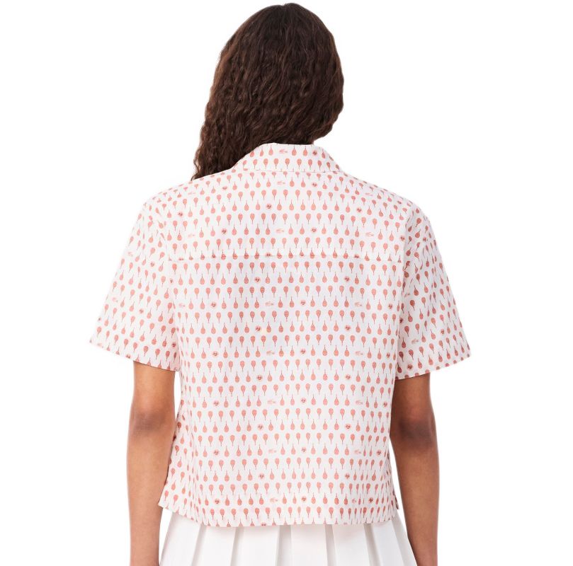 Lacoste Roland-Garros Edition Print - flour/briquette Lacoste Roland-Garros Edition Print - flour/briquette