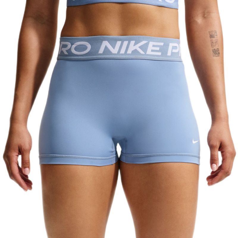 Nike Pro Dri-Fit 365 Mid-Rise 3in - work blue/white