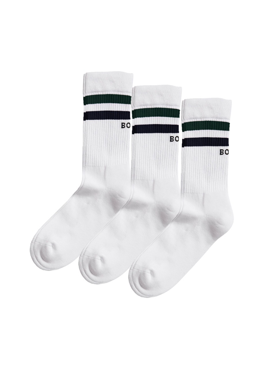 Björn Borg Crew Socks 3P - multicolor