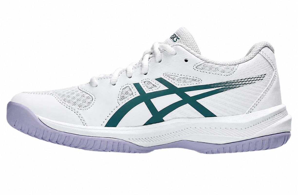 Asics Upcourt 6 - white/foggy teal