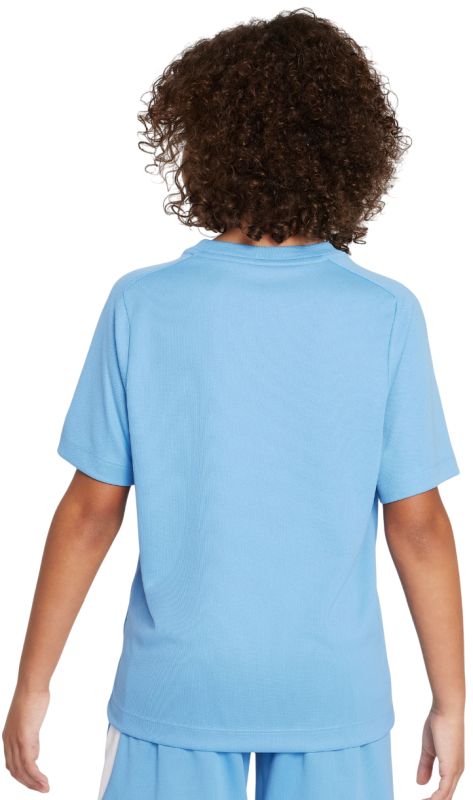 Nike Boys Multi Dri-FIT Short-Sleeve Top - blue beyond/white