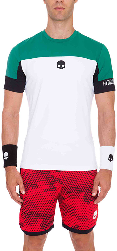 hydrogen-tech-italia-t-shirt-white-green-1 Hydrogen Tech Italia T-Shirt - white/green