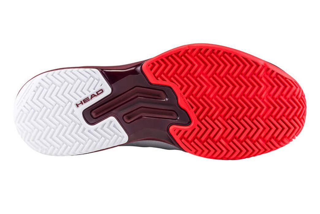 Head Sprint Evo 4.0 - light grey/red Head Sprint Evo 4.0 - light grey/red