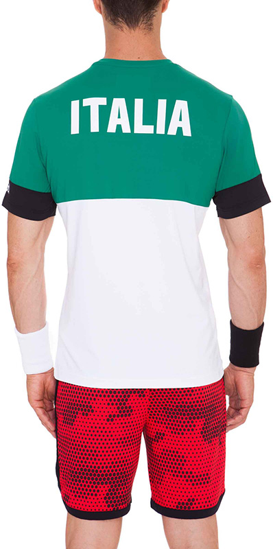 hydrogen-tech-italia-t-shirt-white-green-3 Hydrogen Tech Italia T-Shirt - white/green