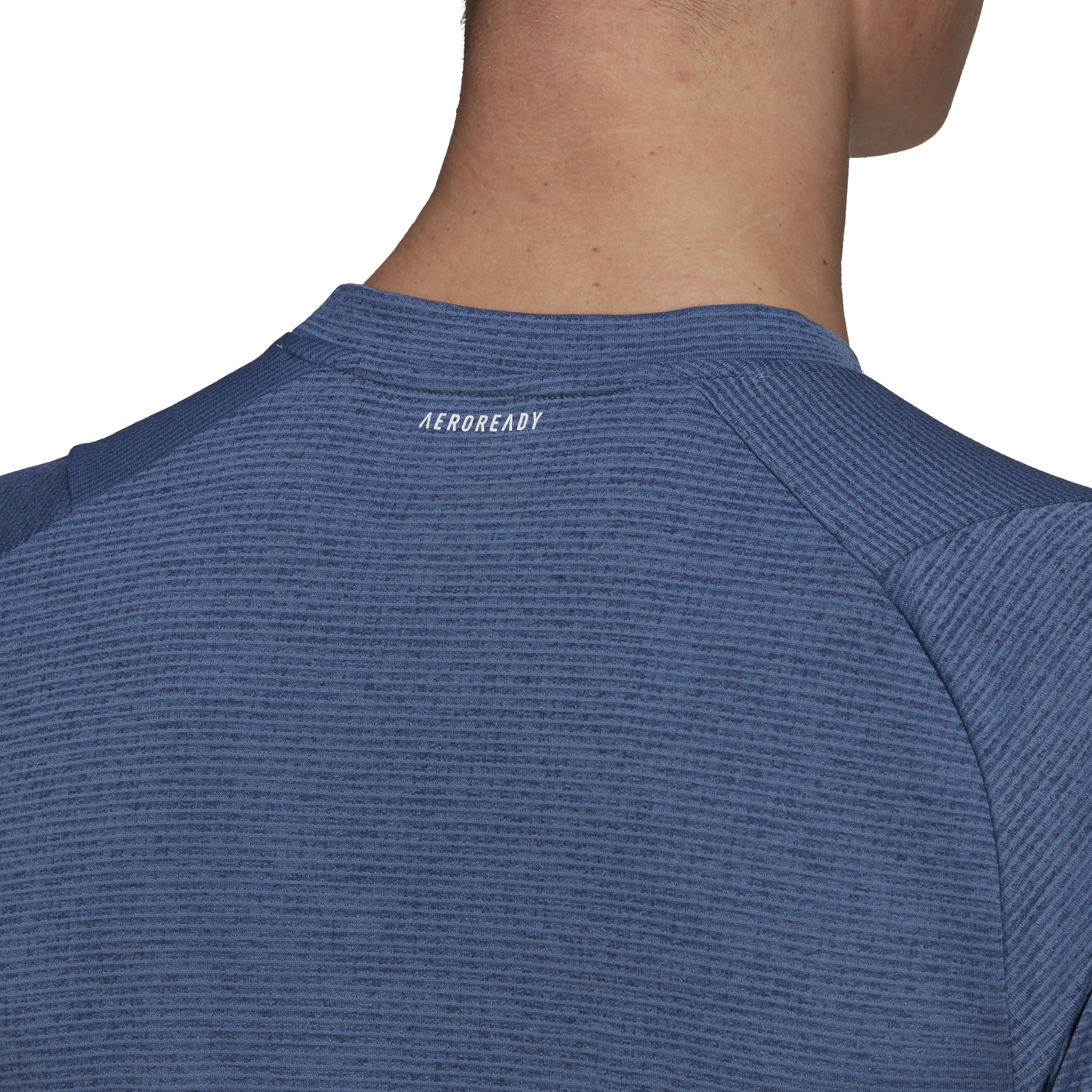 Adidas T Freelift Tee - crew blue/white/hazy blue