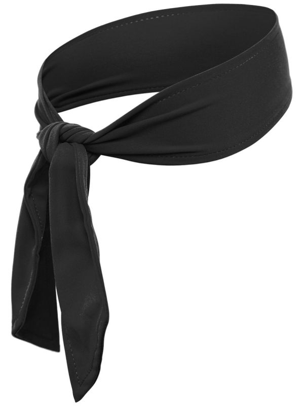 Babolat Tie Headband - black/black