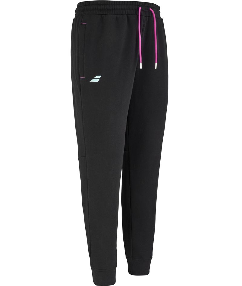 Męskie spodnie Babolat Sweat J. Lebron - black/black