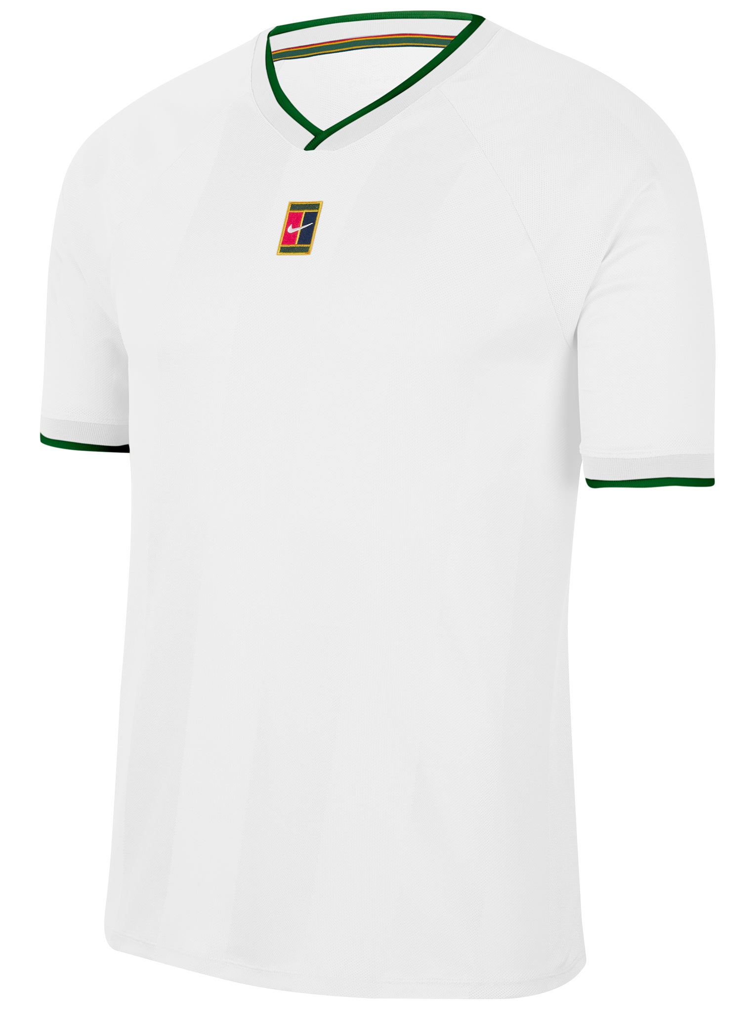 Nike Court Breathe Slam Top LN NT - white/gorge green