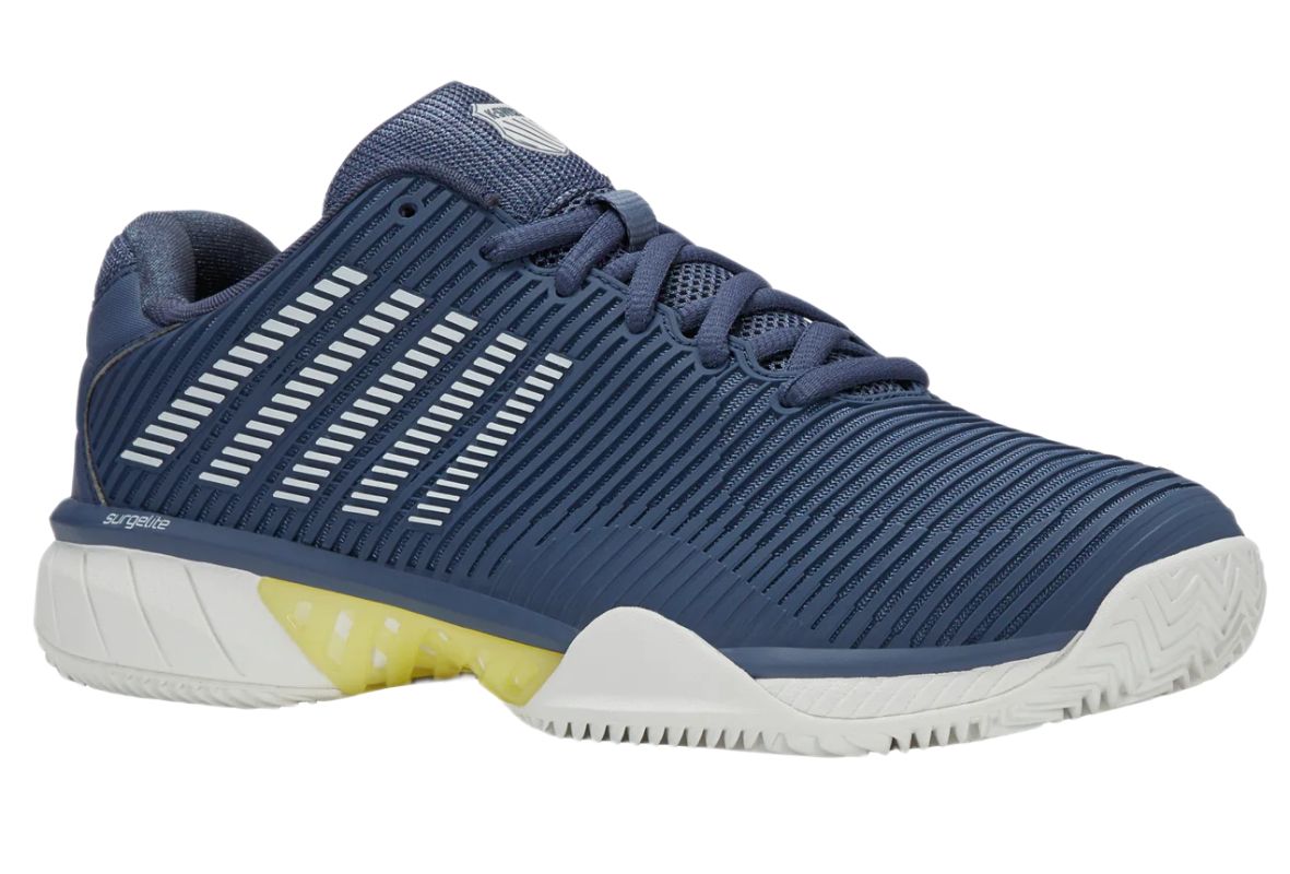 K-Swiss Hypercourt Express 2 Clay - vintage indigo/blanc de blanc/luminary green