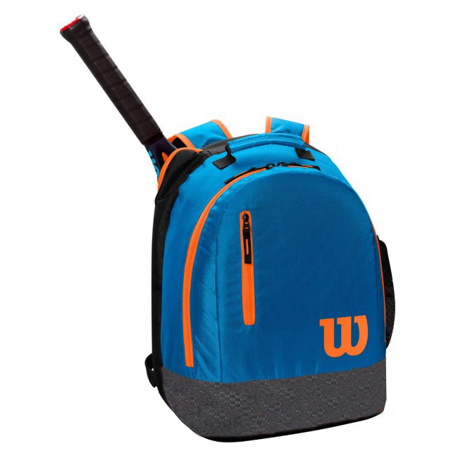 wilson-youth-backpack-blue-orange-2 Wilson Youth Backpack - blue/orange