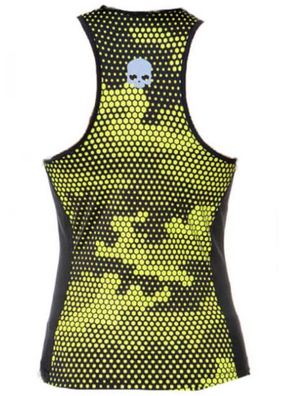 Hydrogen Tech Camo Tank Top - camo fluo yellow/black