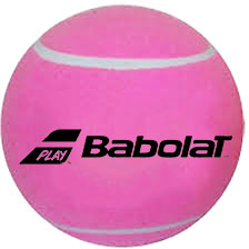 Piłka Mini Gigant Babolat Midsize Jumbo Ball - pink