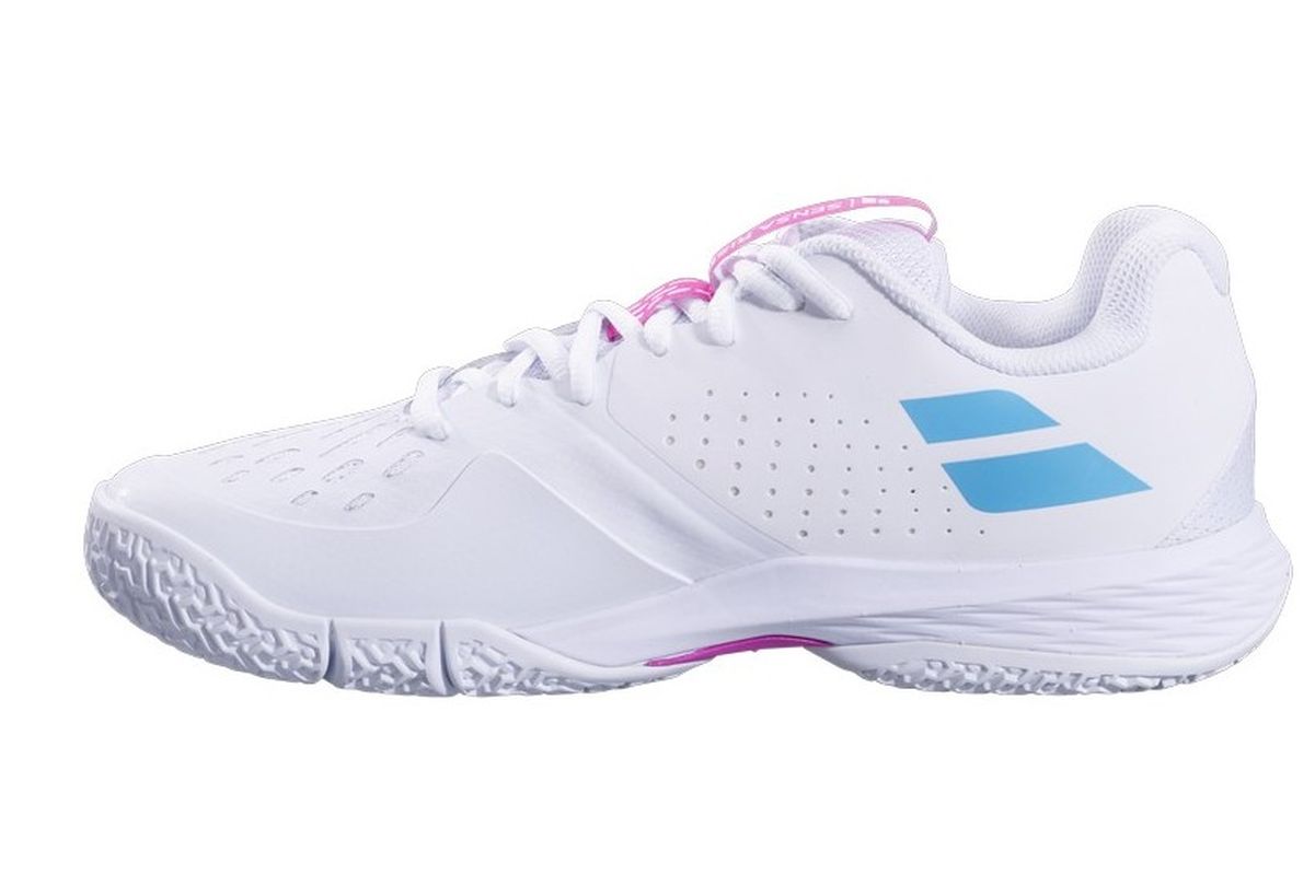 Babolat Sensa Rise - white/rhodamine red