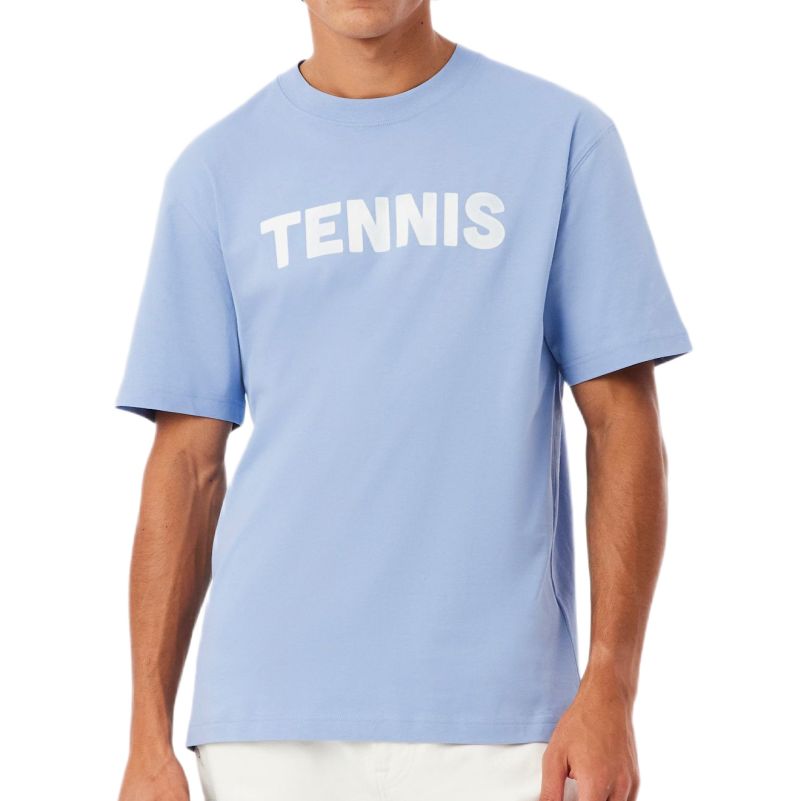 Lacoste Printed Cotton - light blue