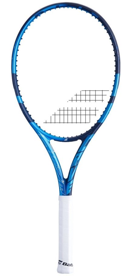 Babolat Pure Drive Super Lite 2021 - blue + naciąg + usługa serwisowa