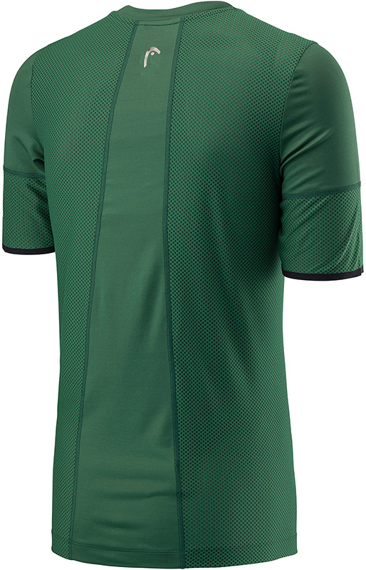 head-performance-ct-crew-shirt-m-green-2 Head Performance CT Crew Shirt M - green