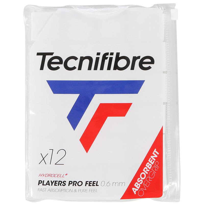 Tecnifibre Players Pro Feel 12P - white