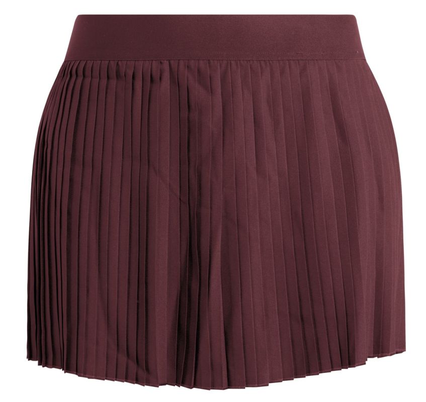 Damska spódniczka Adidas Club Pleated - maroon