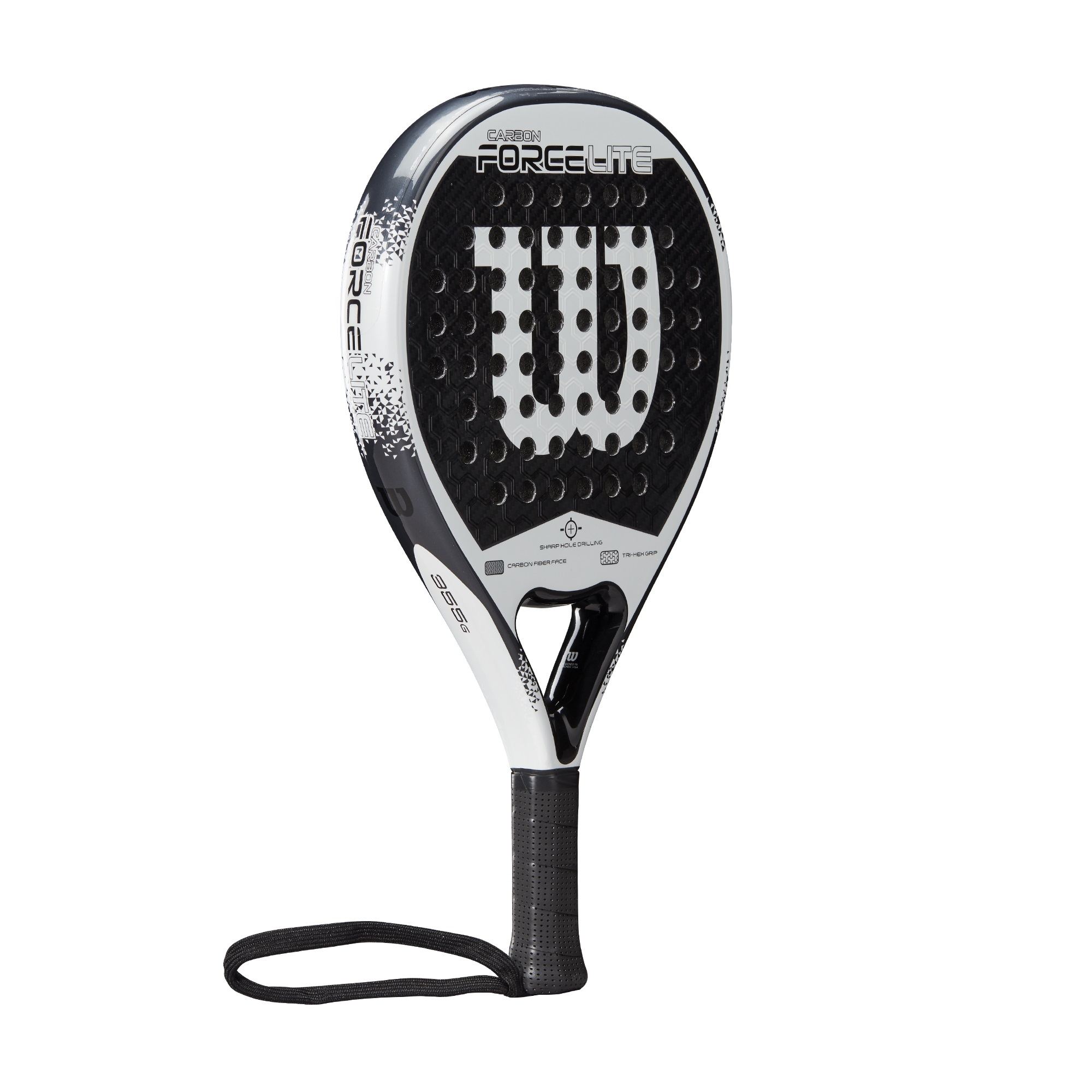 wilson-carbon-force-lite-padel-white-grey-2 Wilson Carbon Force Lite Padel - white/grey