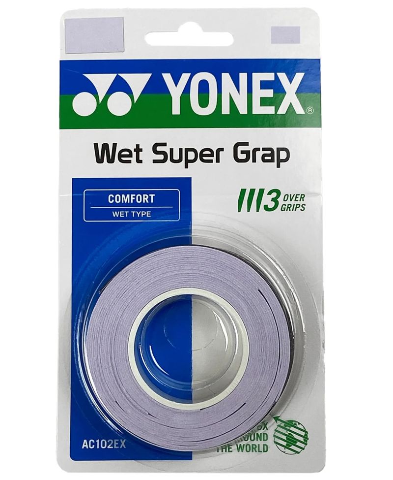 Yonex Super Grap 3P - pale lilac Yonex Super Grap 3P - pale lilac