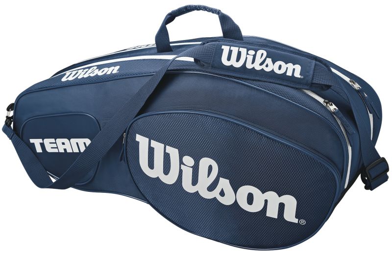 Wilson Team III 6 Pack Bag - blue/white
