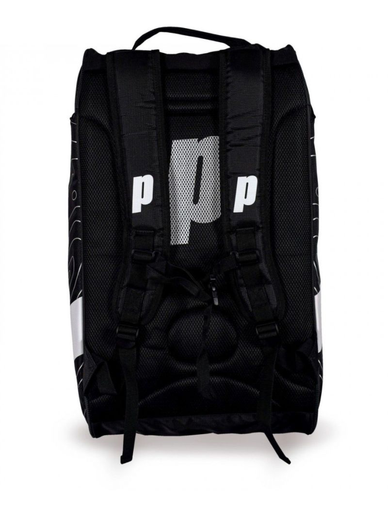 Prince Premium Padel Bag - black/silver