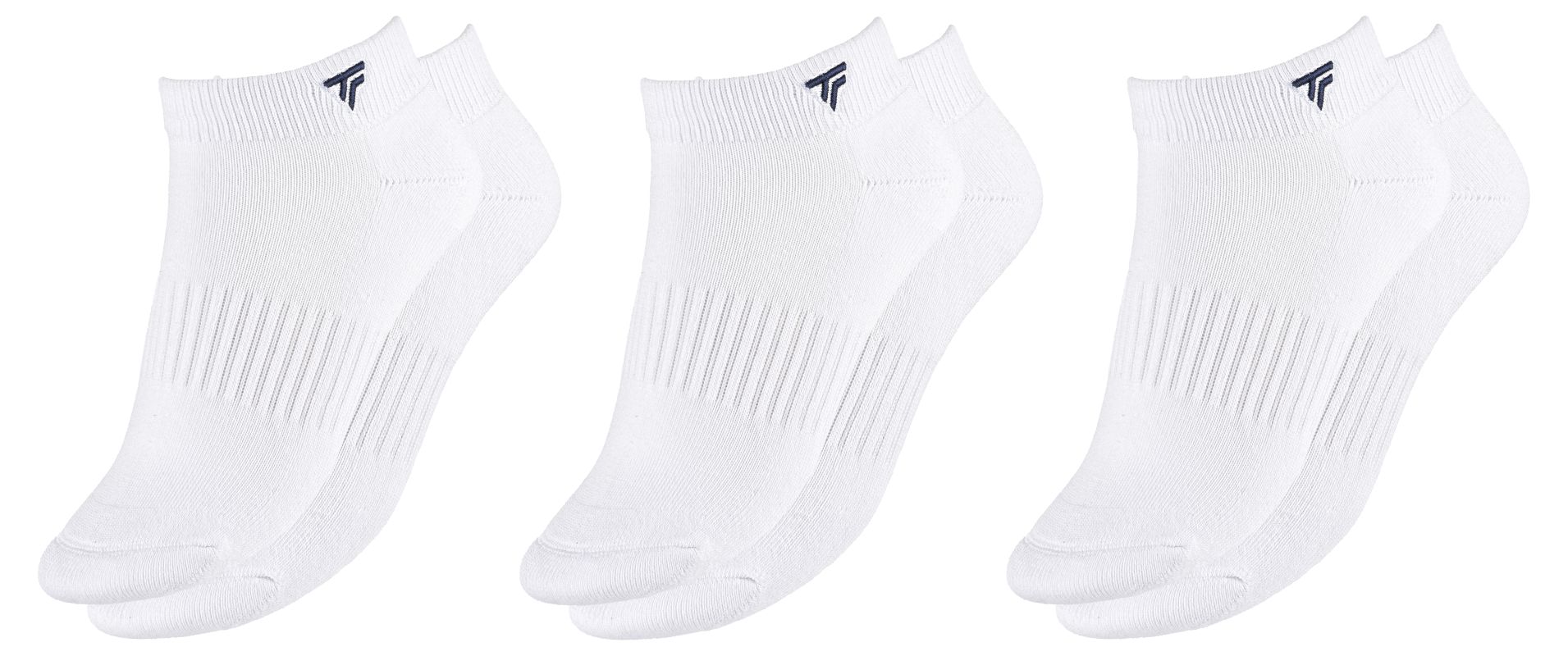 Tecnifibre Low Cut 3P - white 