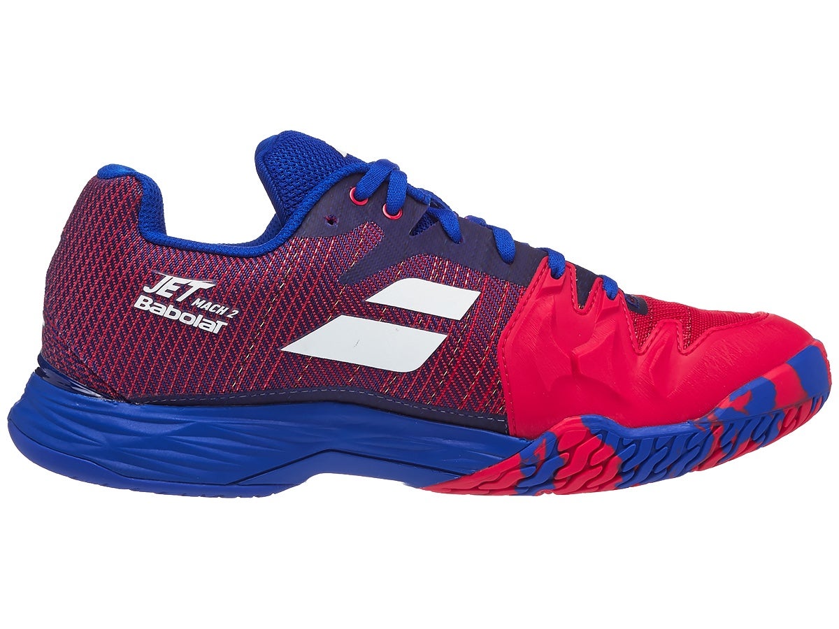 Babolat Jet Mach II All Court Men - poppy red/estate blue