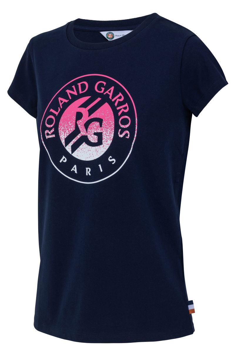 Roland Garros Big Logo 2024 T-Shirt - navy