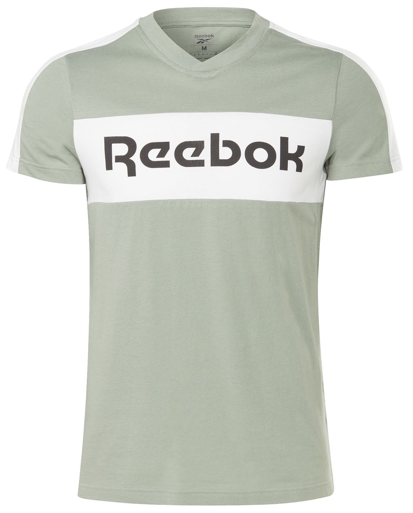 Reebok Training Essentials Linear Logo Graphic Tee M - harmony green Reebok Training Essentials Linear Logo Graphic Tee M - harmony green
