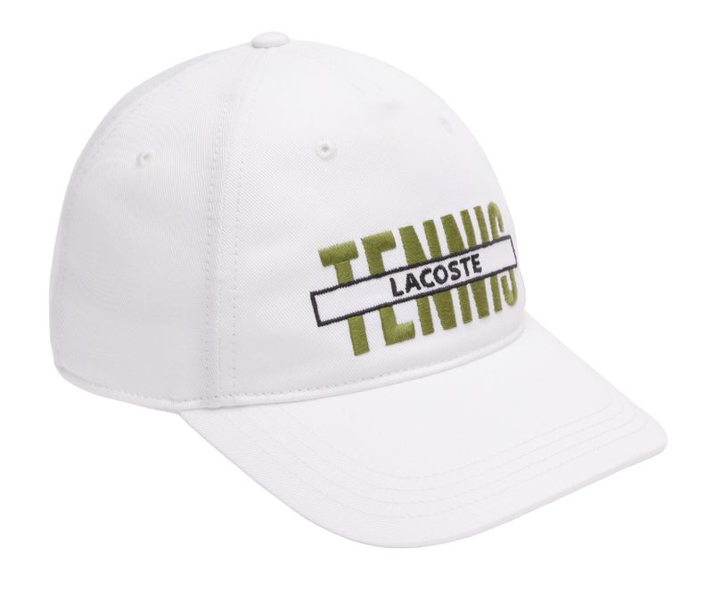 Lacoste Embroidered Cotton Gabardine Cap