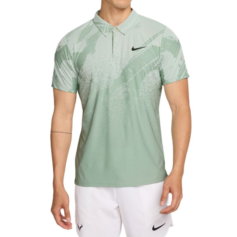 Nike Court Paris Slam Advantage Dri-Fit Tennis - steam/barely green/black