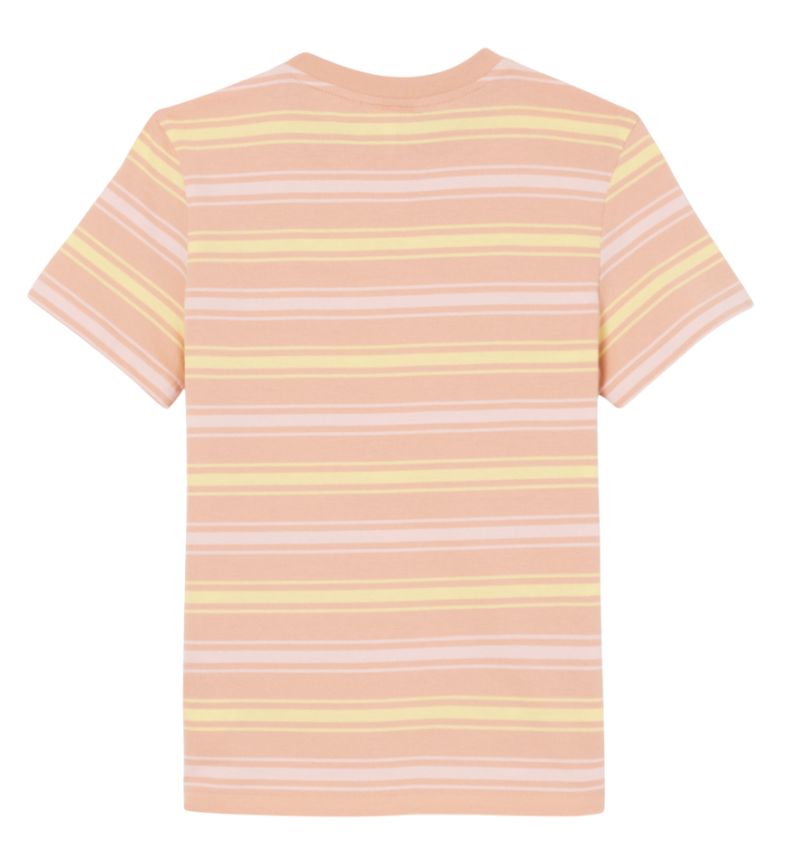 TJ8408_I0W_24 Lacoste Boys Contrast Stripe Cotton