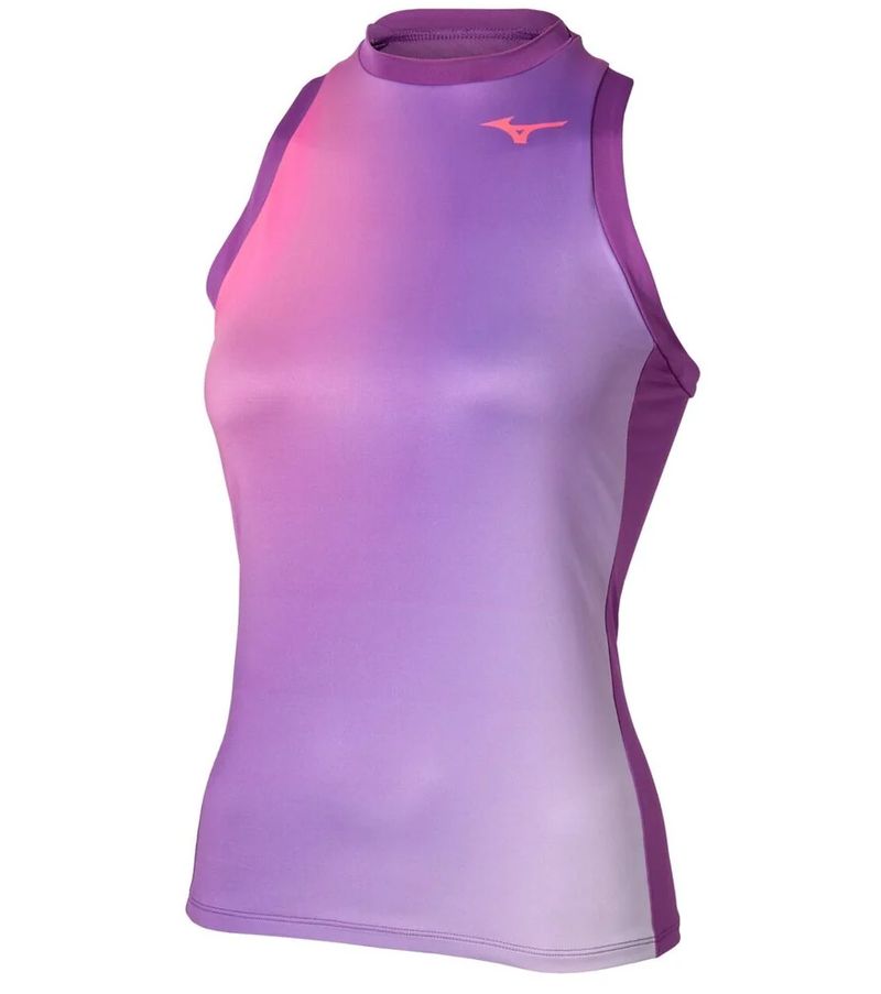 Damski top Mizuno Tennis - dahlia