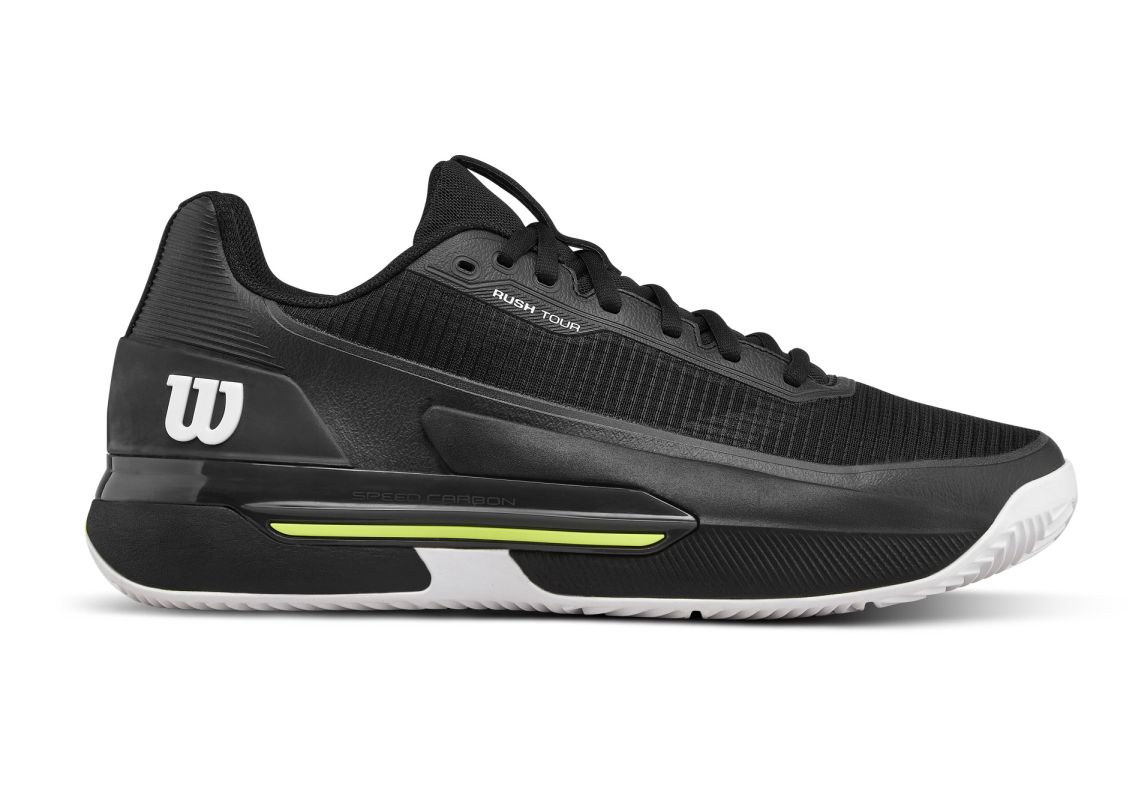 Wilson Rush Tour 5 Clay - black/white/safety yellow Wilson Rush Tour 5 Clay - black/white/safety yellow