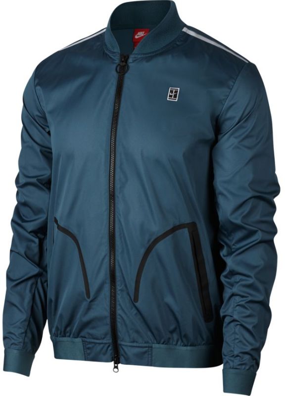Bluza Tenisowa Nike Court Bomber Jacket EOS iced jade