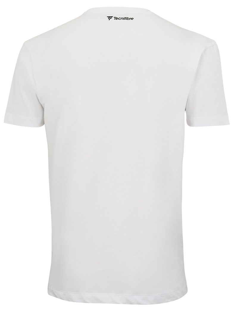 25PADEWH3_1 Tecnifibre Padel Tee - white